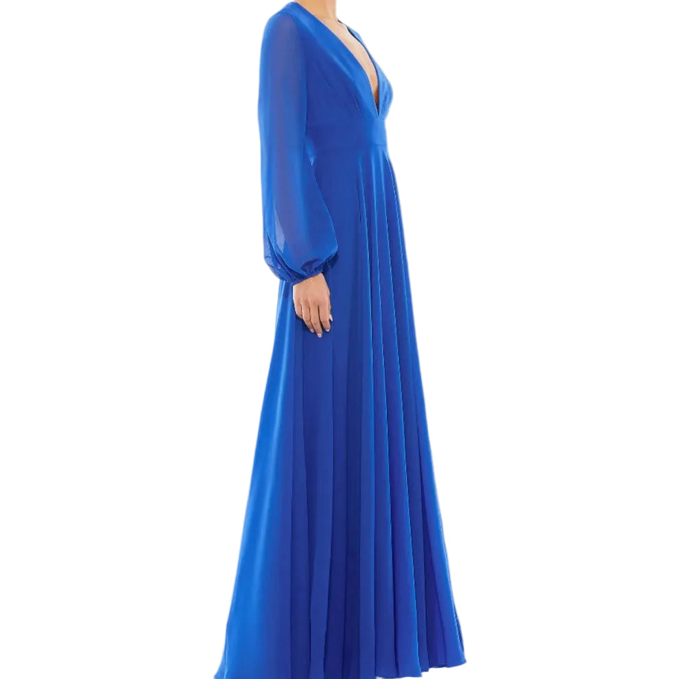 Mac Duggal Royal Blue Dress (US 0)